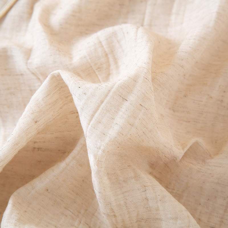 Buddha Stones 2pcs Colorful Floral Butterfly Long Sleeve V-Neck Shirt Pants Cotton Pajamas Set With Pockets - image 3