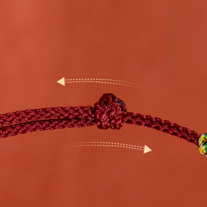 Buddha Stones Silver Bell Red Black String Protection Adjustable Cats Small Dogs Pet Collar - image 9