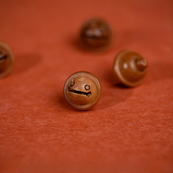 Buddha Stones Red String Peach Wood Bead Bell Strength Adjustable Cats Small Dogs Pet Collar - image 15