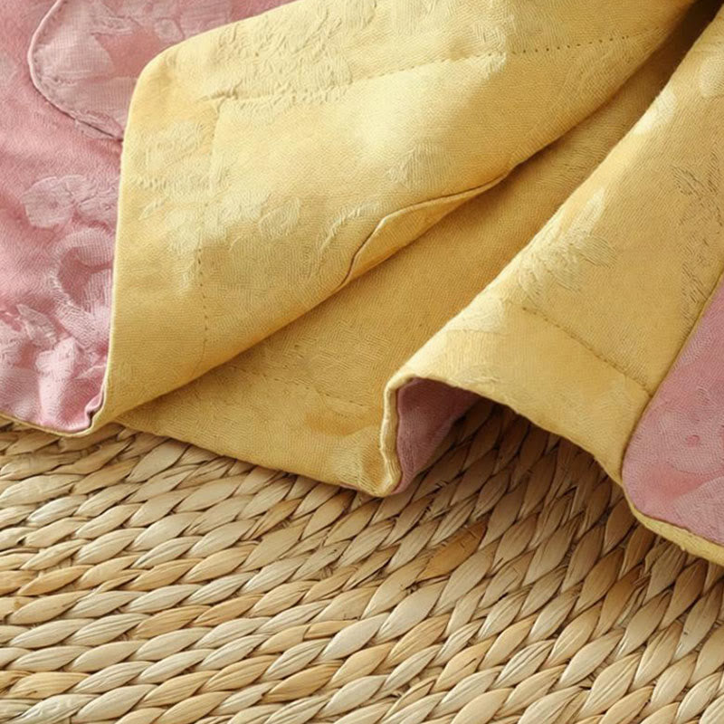 Buddha Stones Flower Pattern Frog-Button Women's Cotton Sleeveless Vest Waistcoat - image 13