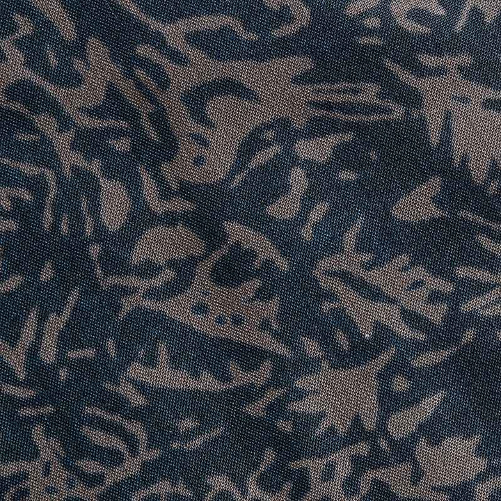 Buddha Stones Spring V-Neck Printed Floral Pattern Women's Long Sleeve Shirt - image 22