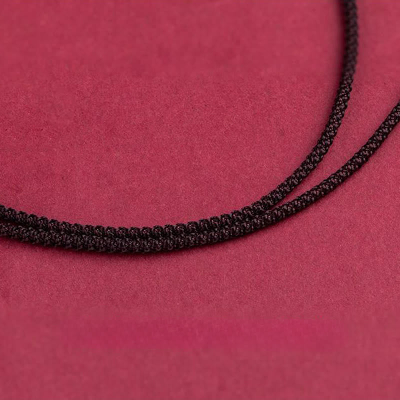 Buddha Stones Year Of The Horse Chinese Zodiac Engraved Design Cinnabar Blessing Rope Necklace Pendants - image 42