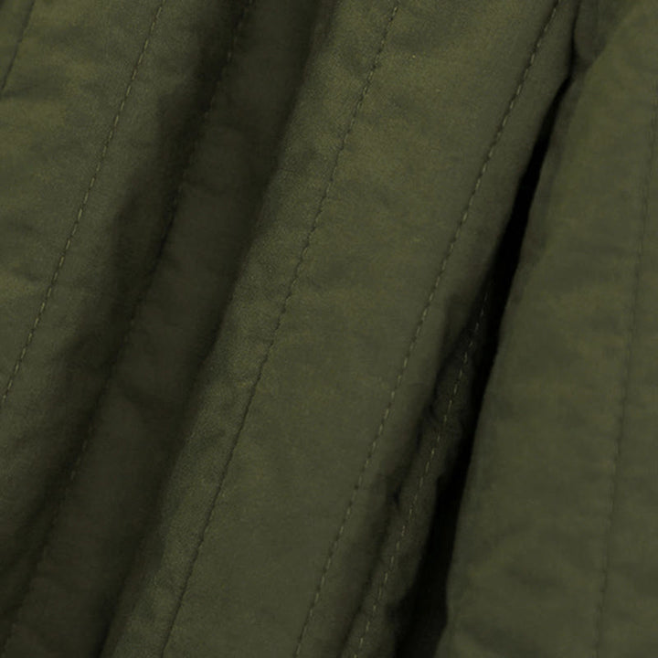 Buddha Stones Winter Plain Color Blocking Design Cotton Women's Harem Pants With Pockets - image 25