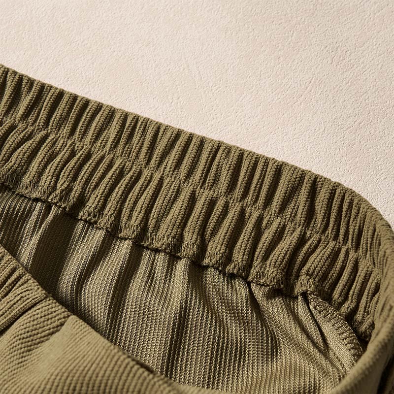 Buddha Stones Commute Fall Corduroy Women's Harem High Waist Pants With Pockets - image 5