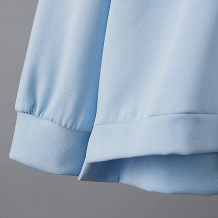 Buddha Stones Fall Embroidery Bear Long Sleeve Women's Hoodie - image 11