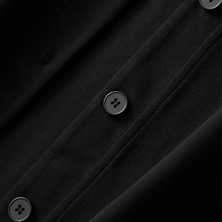 Buddha Stones Plain Buttons Women's Cotton Long Sleeve Jacket - image 18