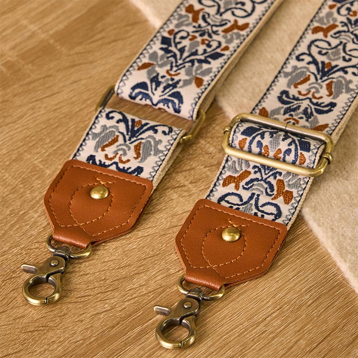 Buddha Stones Flower Geometric Embroidery Adjustable Handbags Crossbody Shoulder Bag Straps Replacement - image 24