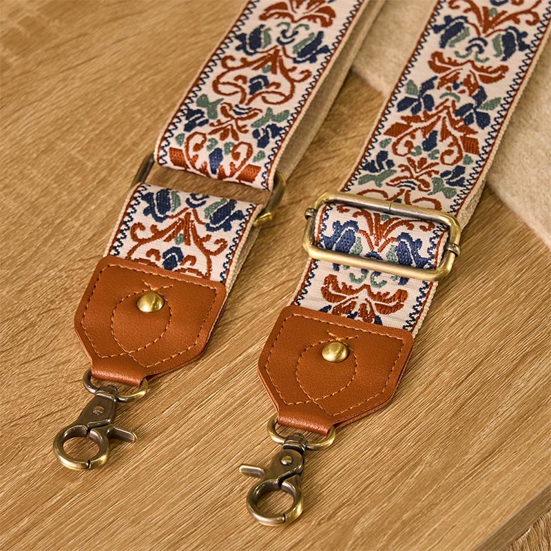 Buddha Stones Flower Geometric Embroidery Adjustable Handbags Crossbody Shoulder Bag Straps Replacement - image 19