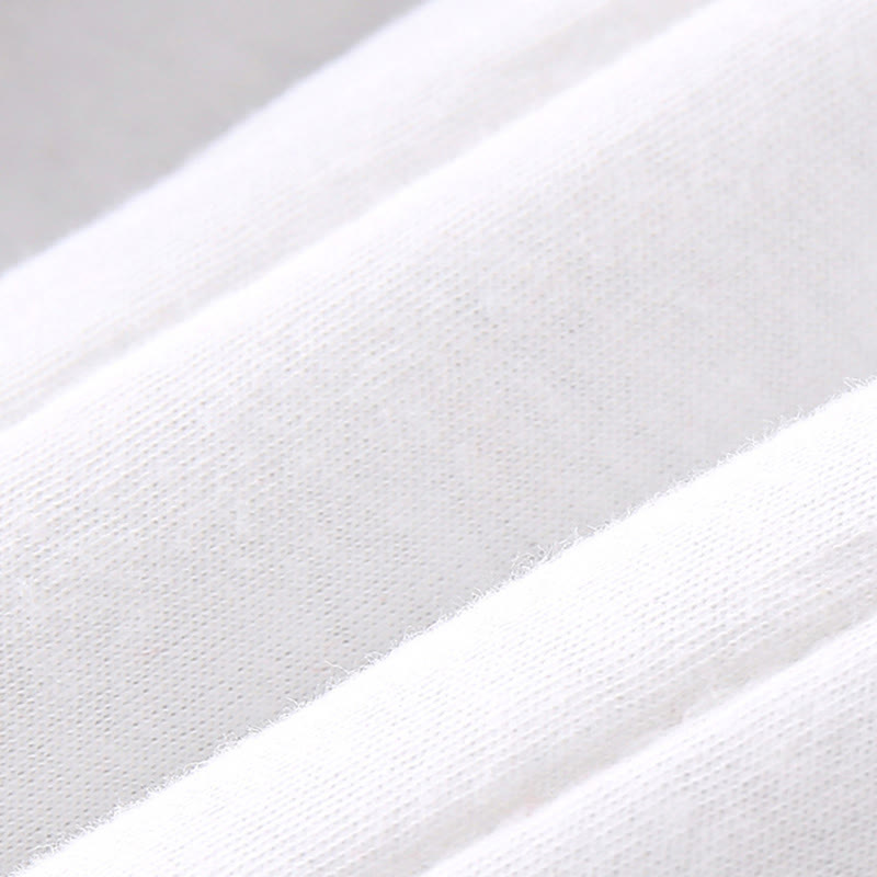 Buddha Stones 2Pcs Winter Rabbit Peach Design Baby Toddler Boy Cotton Long Sleeve Tang Suit Elastic Waist Pants With Pockets Outfit Sets - image 12