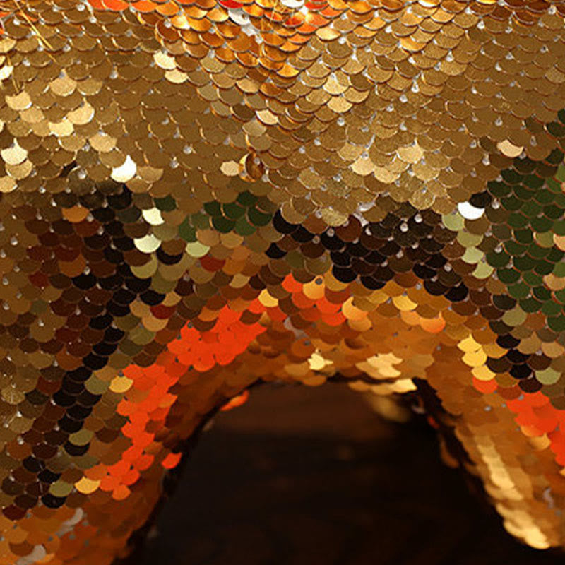 Buddha Stones Year Of The Horse Sequins Design Stuffed Pony Plush Doll Home Decoration - image 13