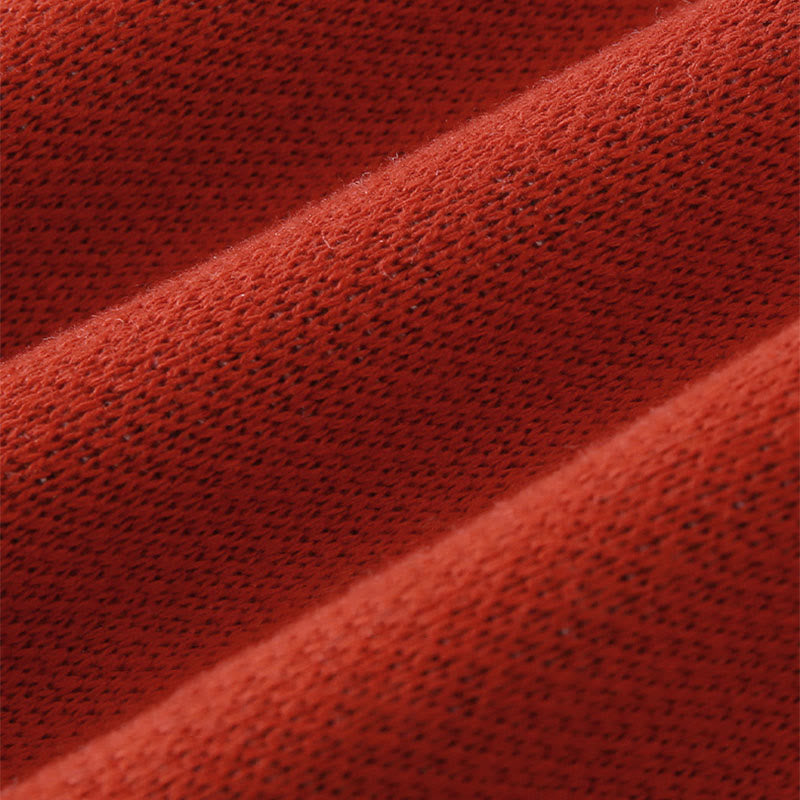 Buddha Stones Fall Winter Red Panda Pattern Baby Boy Girl Cotton Long Sleeve Knitted One-pieces Rompers - image 8