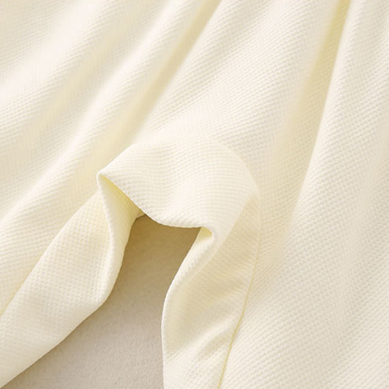 Buddha Stones Spring Fall Pavilion Design Baby Girl Cotton Long Sleeve One-pieces Rompers - image 8