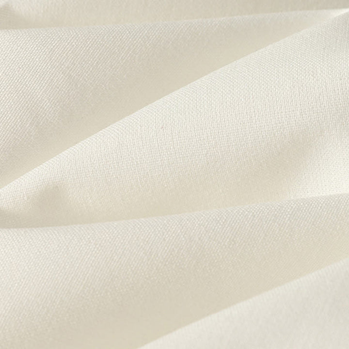 Buddha Stones Women's Embroidery Elastic Waistband Zipper Design Cotton Wide Leg Pants With Pockets - image 9