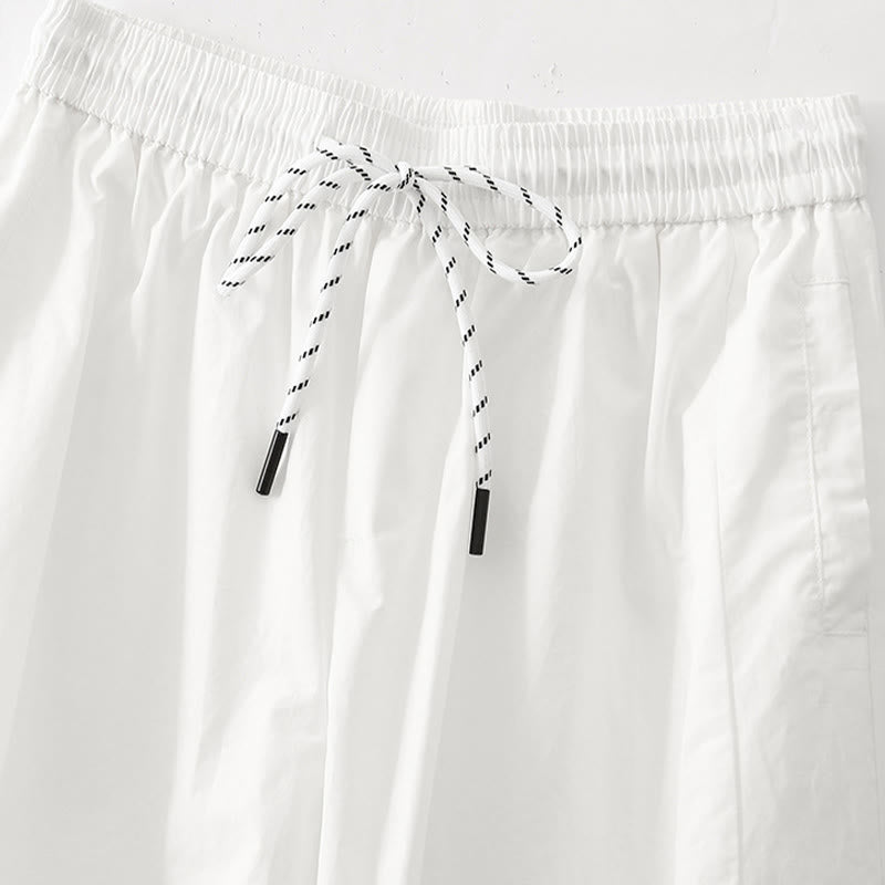 Buddha Stones Plain High Waist Pleats Design Women's Harem Pants With Pockets - image 9