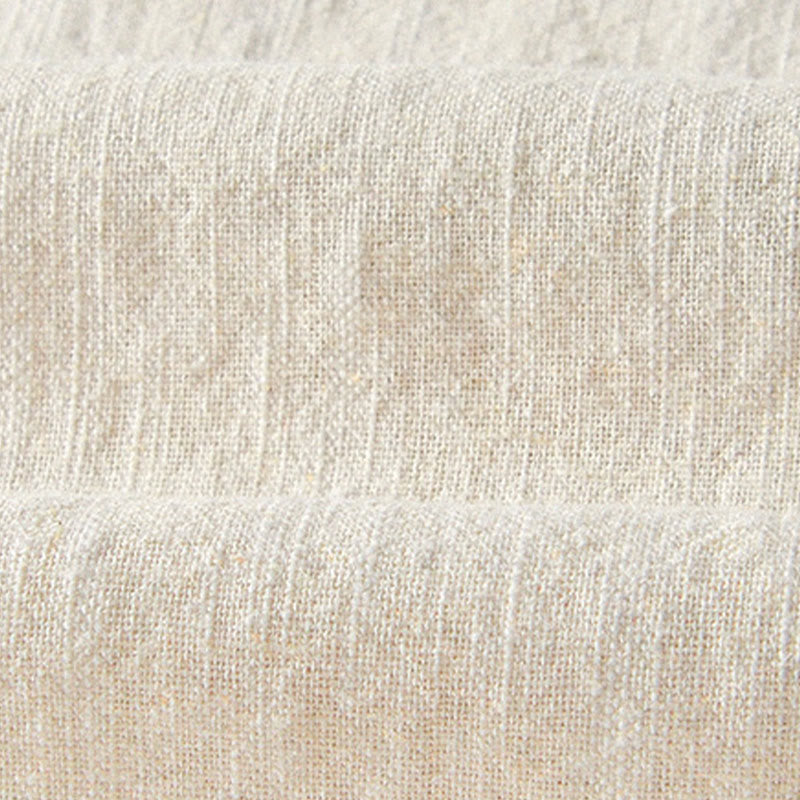 Buddha Stones Fall Solid Drawstring Zipper Men's Linen Wide Leg Pants With Pockets - image 31