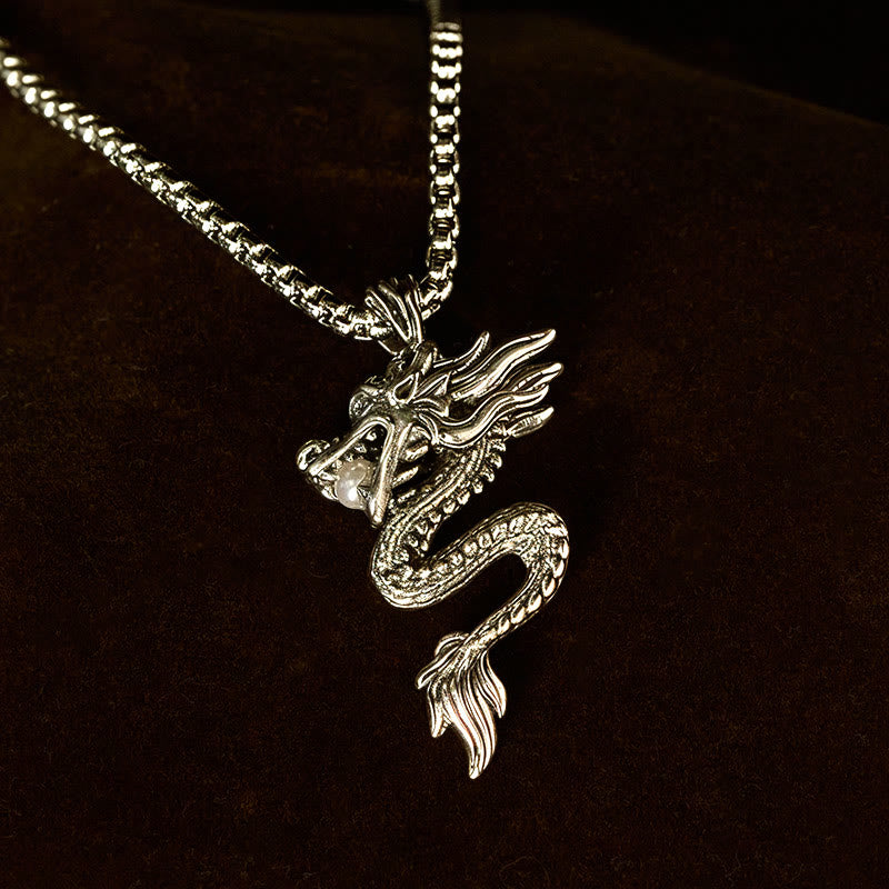 Buddha Stones Dragon Copper Balance Luck Necklace Pendant - image 7