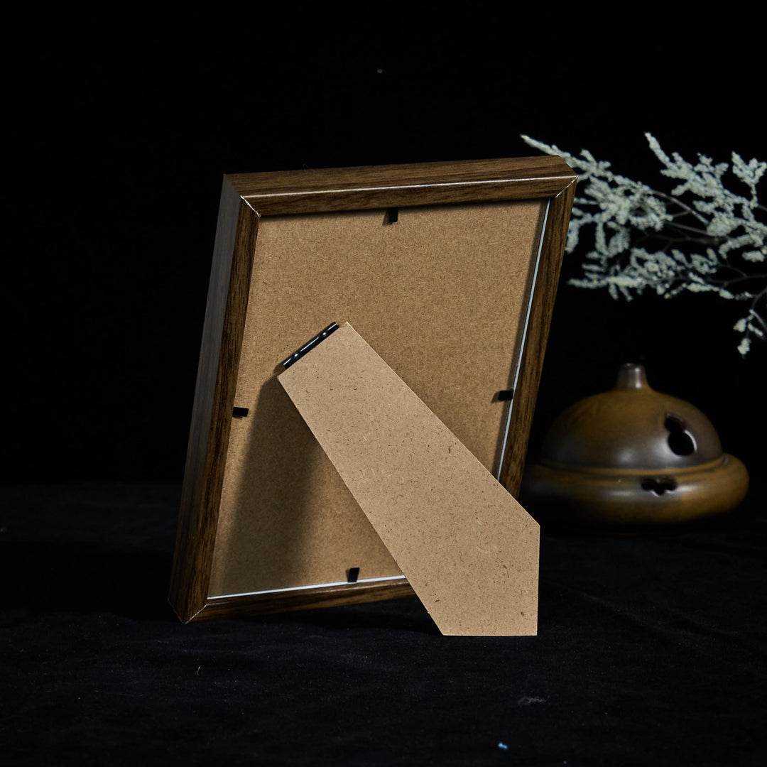 Buddha Stones Five-Emperor Coins Tree Attract Fortune Protection Photo Frame Ornament Home Decor - image 6