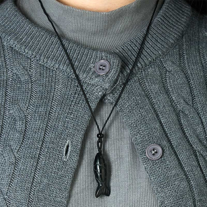 Buddha Stones Carving Koi Fish Pink Crystal Indian Agate Amethyst Warmth Prosperity Necklace Pendant - image 66