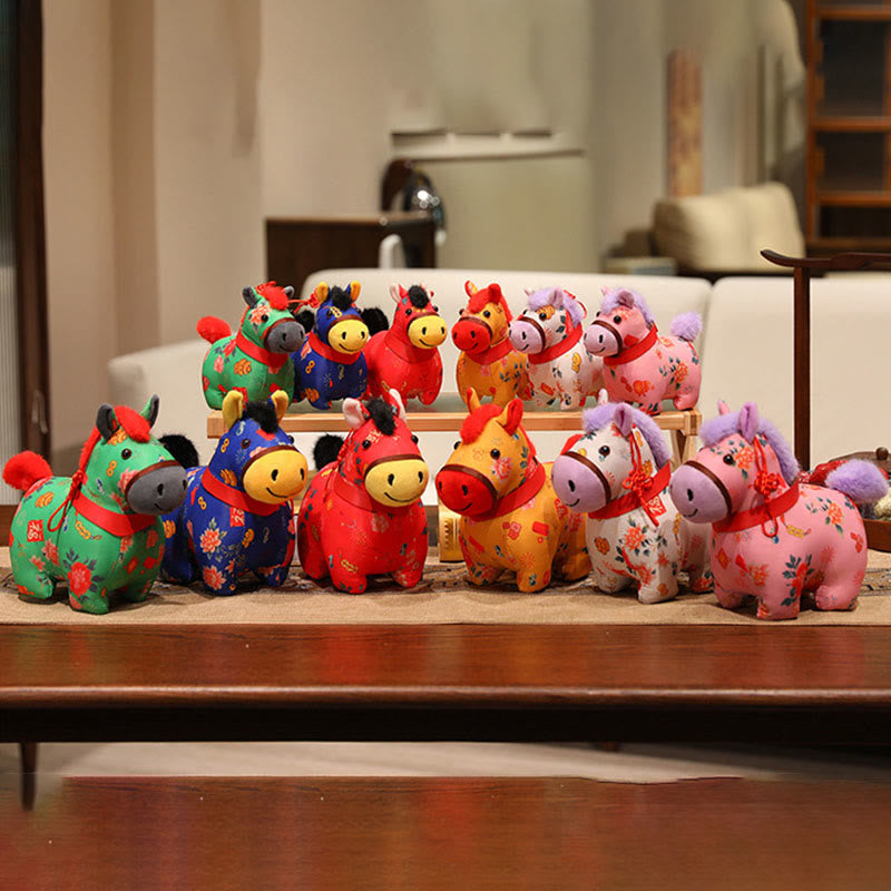 Buddha Stones Year Of The Horse Red String Chinese Knotting Hanging Decoration - image 15