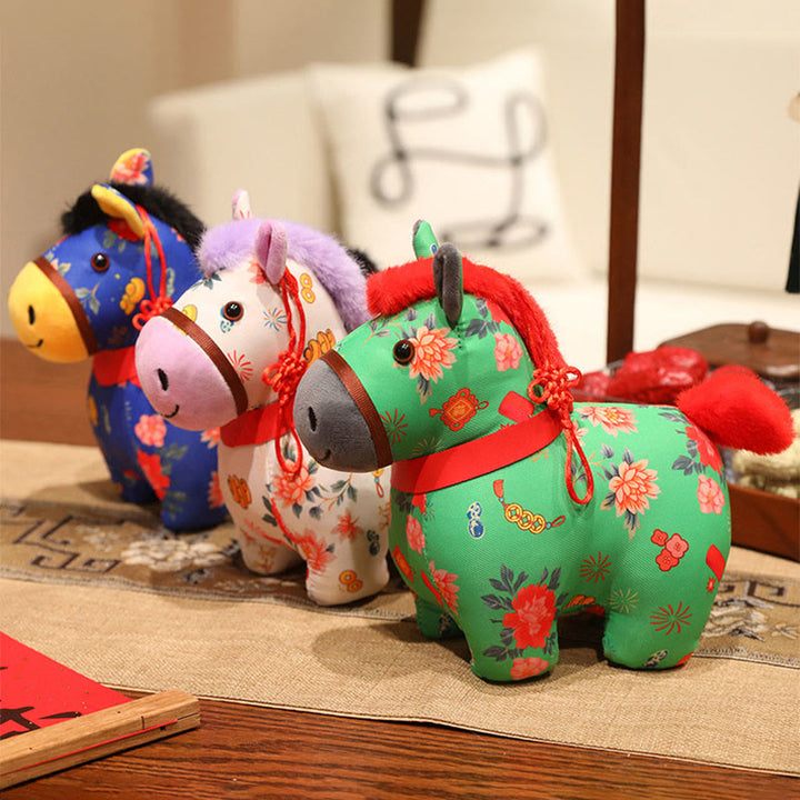 Buddha Stones Year Of The Horse Red String Chinese Knotting Hanging Decoration - image 17