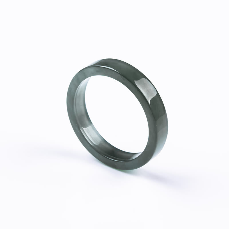 Buddha Stones Jade Abundance Prosperity Multiple Sizes Available Ring - image 7