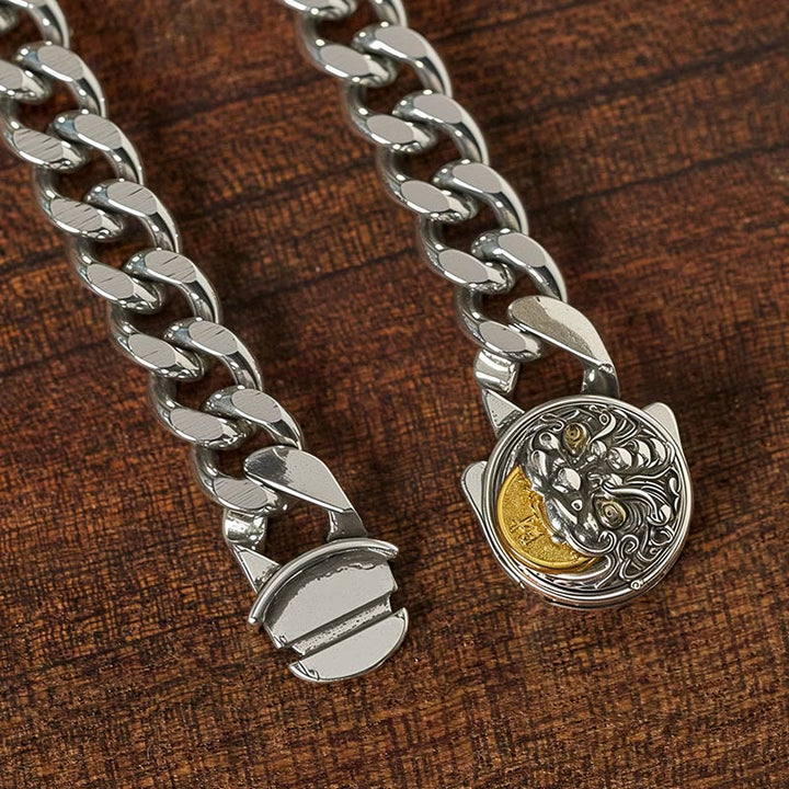 Buddha Stones Copper PiXiu Wealth Luck Bracelet - image 2