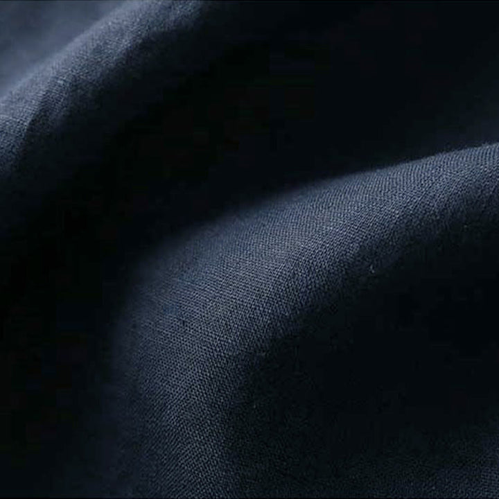 Buddha Stones Retro Flower Embroidery Design Long Sleeve Cotton Linen Women's Shirt - image 23