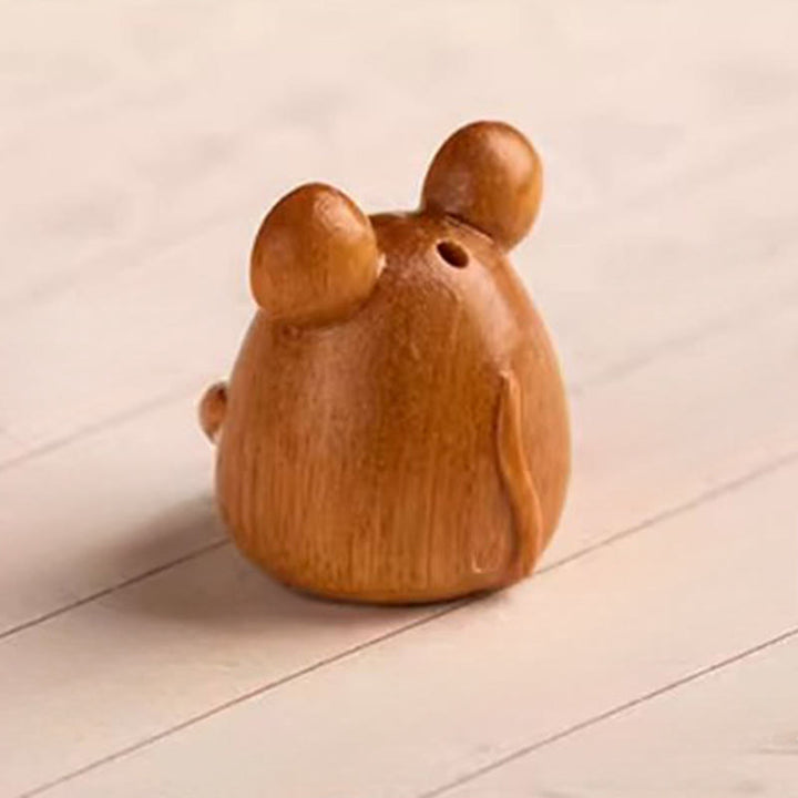 Buddha Stones Year Of The Horse Red Sandalwood Star Moon Bodhi Seed Blessing Key Chain - image 10