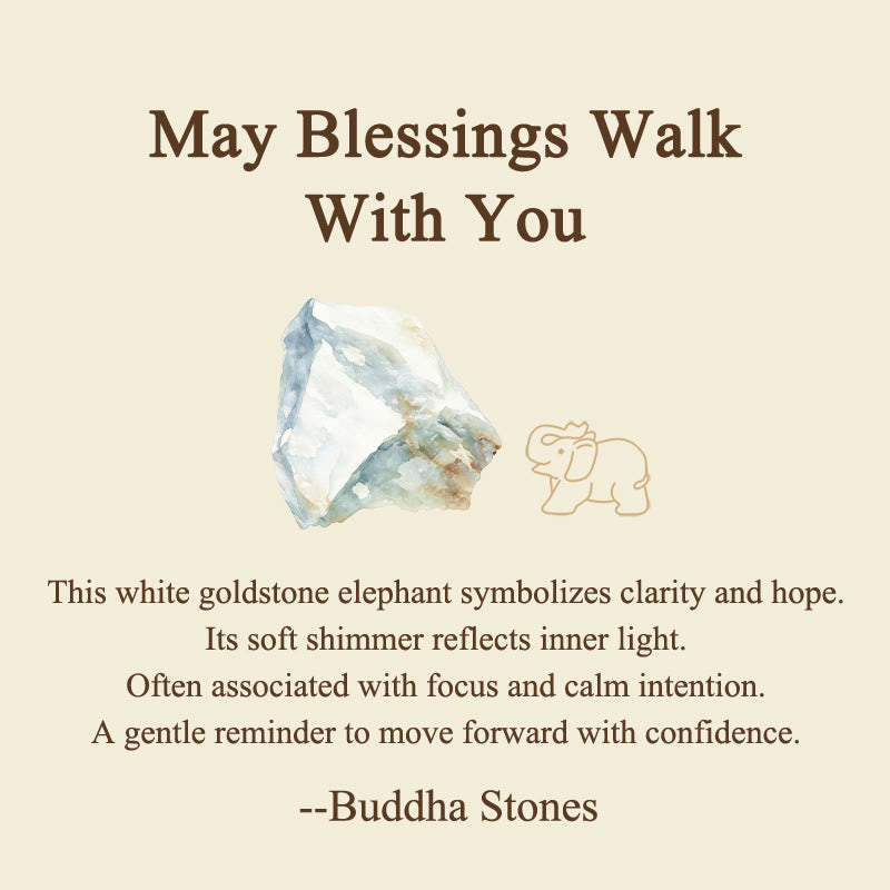 Buddha Stones ''May Blessings Walk With You'' Natural Small Elephant Amazonite Amethyst Jade Black Obsidian Stone Decoration Includes Gift Message Card - image 76