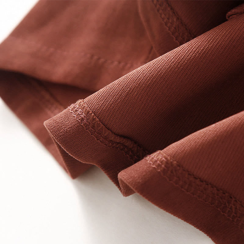 Buddha Stones Fall Solid Color Buttons Down Lace-up Design Long Sleeve Midi Dress With Pockets - image 10