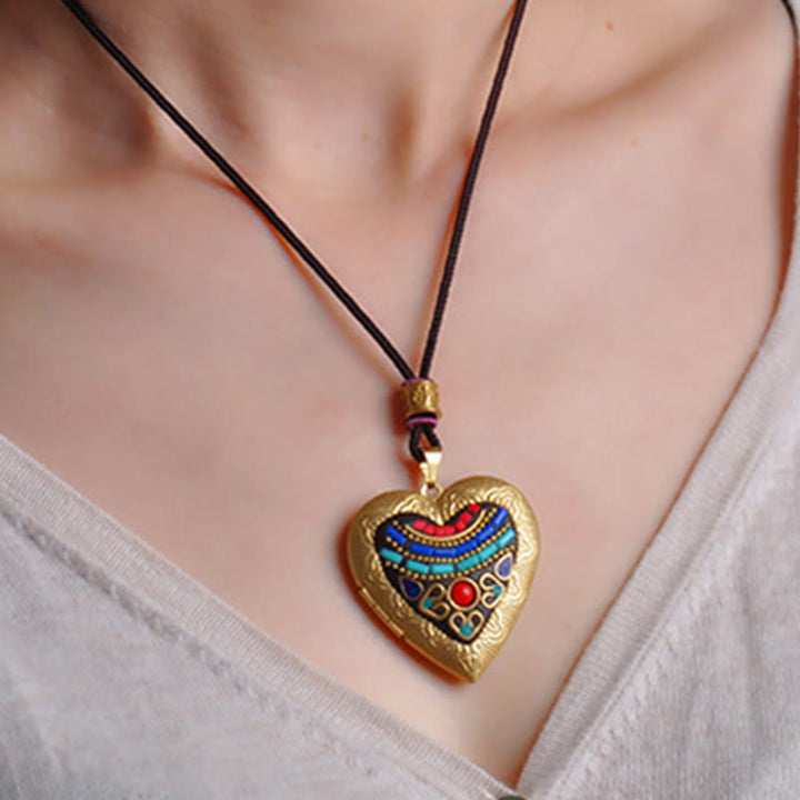 Buddha Stones Copper Kwan Yin Avalokitesvara Zakiram Wealth Pendant Necklace - image 20