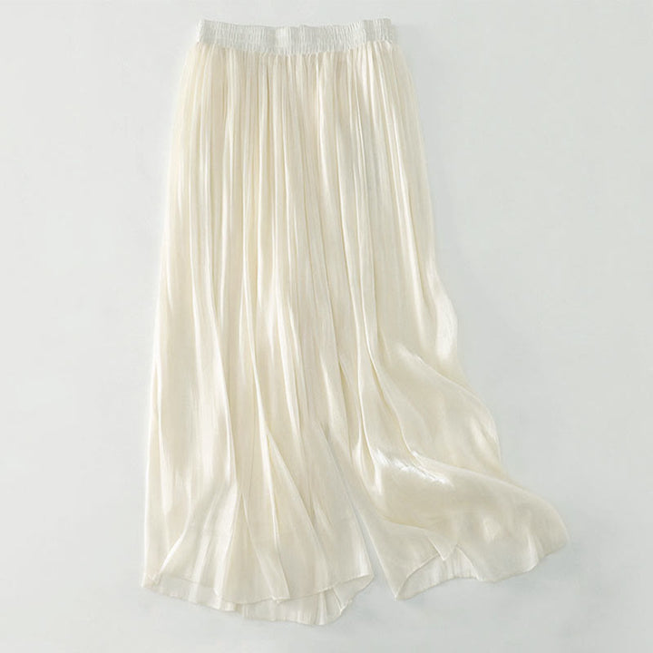 Buddha Stones Summer Plain Women's Polyester Pants  - image 5