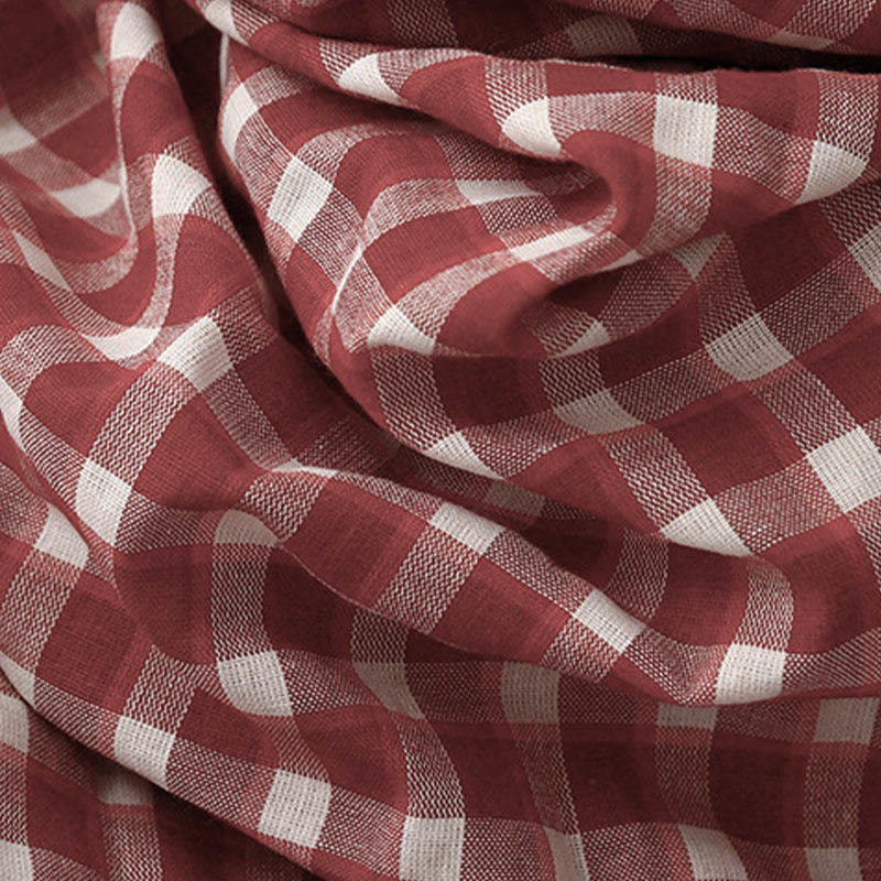 Buddha Stones Plaid Sleeveless Summer Midi Dress With Pockets - image 7