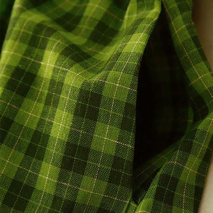 Buddha Stones Sleeveless Plaid Summer Midi Dress With Pockets - image 8