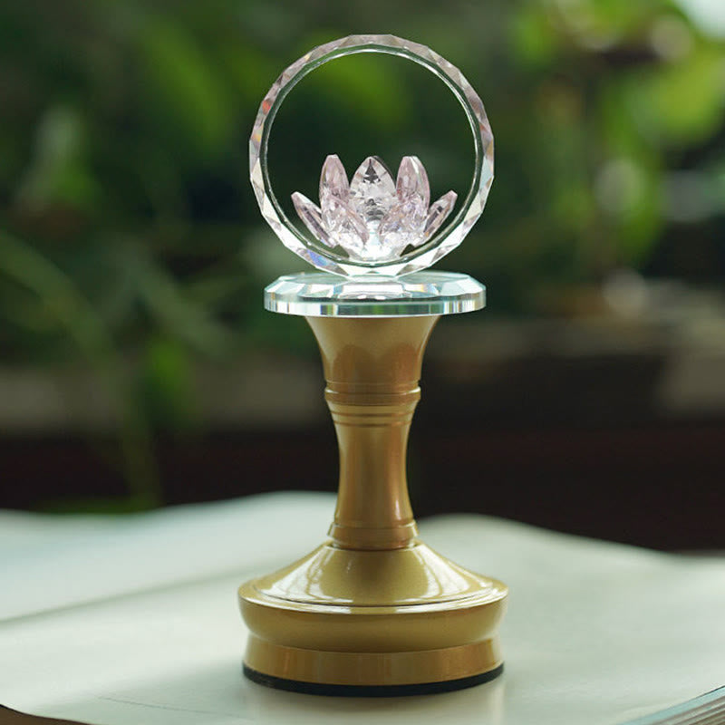 Buddha Stones Lotus Copper Brass New Beginning Home Decoration - image 25