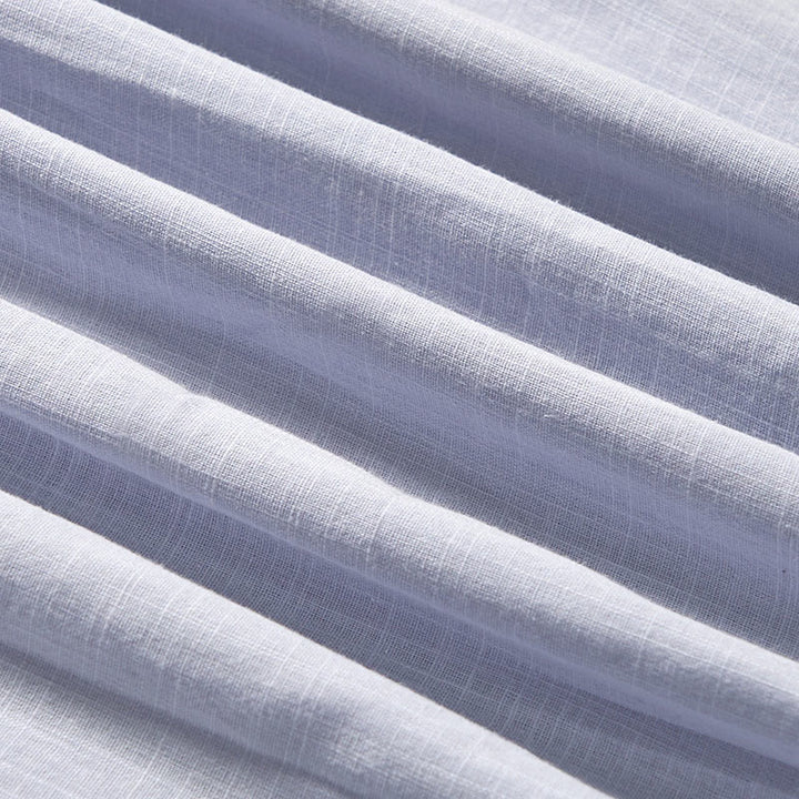 Buddha Stones Summer Grape Vine Embroidery Lace-up Design Short Sleeve Midi Dress With Pockets - image 5