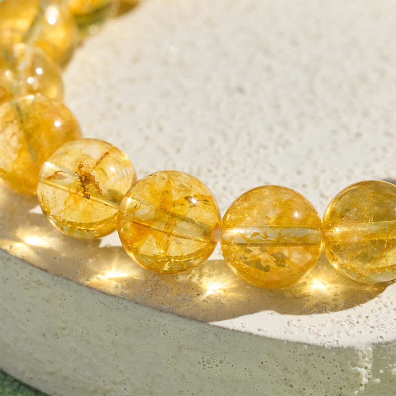 Buddha Stones Natural Citrine PiXiu Prosperity Protection Bracelet - image 4