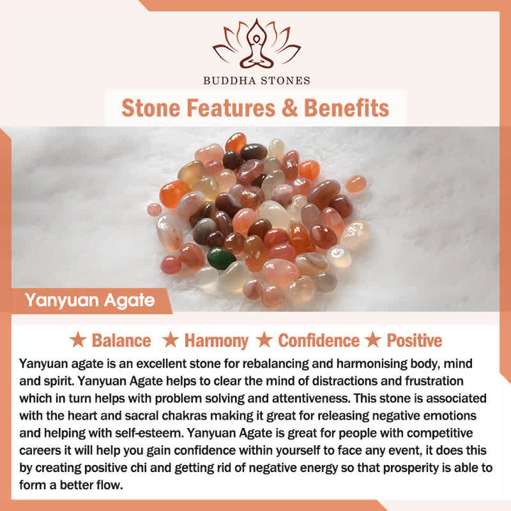 Buddha Stones Natural Strawberry Quartz Rose Quartz Peach Blossom Love Double-wrap Bracelet - image 8