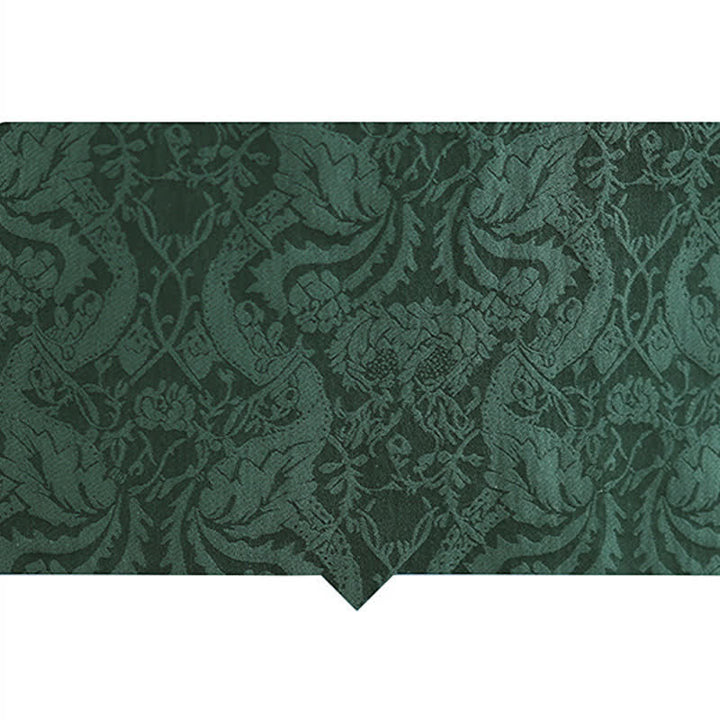 Buddha Stones Mandarin Collar Frog-button Jacquard Pattern Sleeveless Cotton Mini Dress With Pockets - image 8