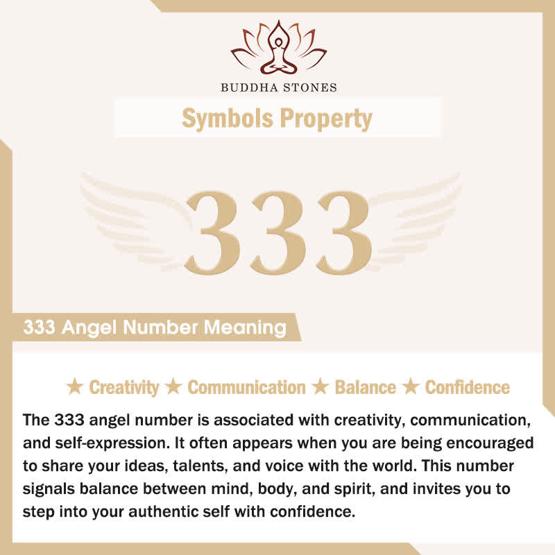 Buddha Stones Wishing Guidance and Strength 333 Angel Number Natural Rose Quartz Key Chain Hanging Decoration Includes Gift Message Card - image 6