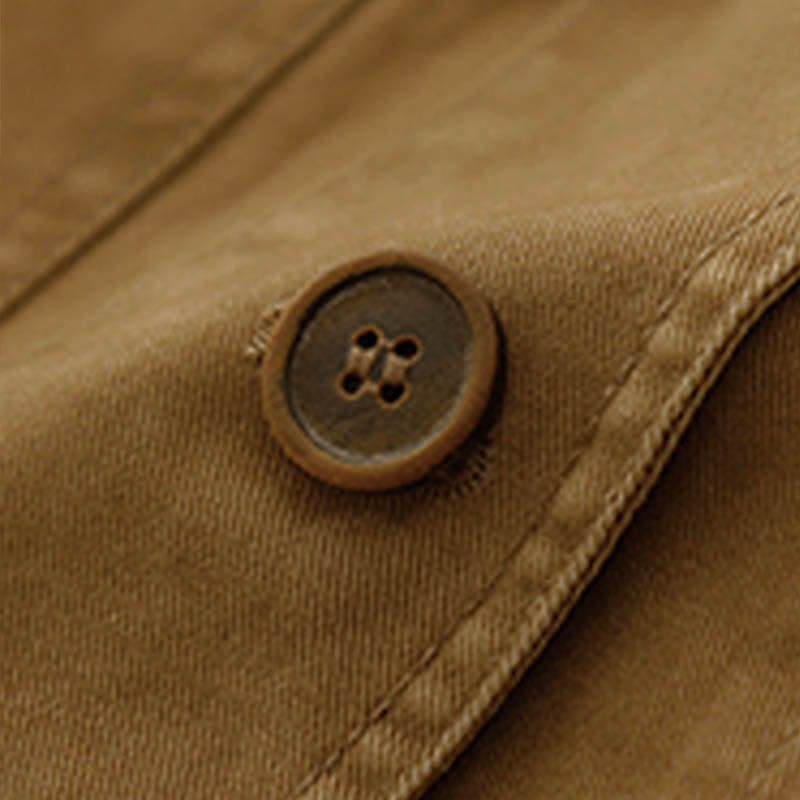 Buddha Stones Spring Vintage Twill Bird Embroidery Cotton Women's V Neck Cropped Sleeveless Vest With Pockets - image 8