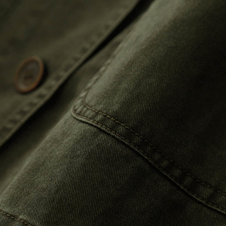 Buddha Stones Spring Vintage Twill Bird Embroidery Cotton Women's V Neck Cropped Sleeveless Vest With Pockets - image 20