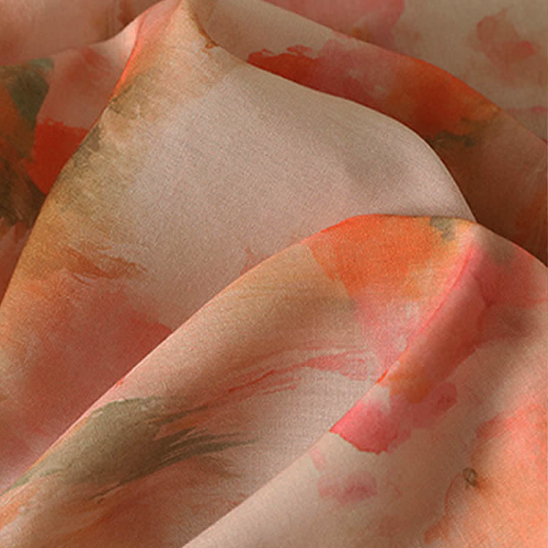 Buddha Stones Summer Floral Print Mandarin Collar Frog Button Women's Short Sleeve Mini Dress - image 12