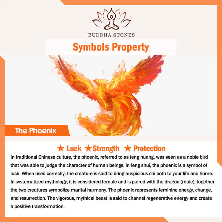 Buddha Stones Peach Wood Dragon Phoenix Luck Round Bag Incense Burner - image 5
