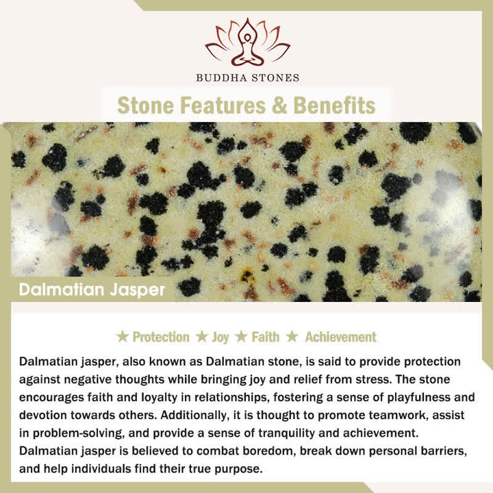 Buddha Stones Amethyst Tiger Eye Lapis Lazuli Green Aventurine Rhodonite Dalmatian Jasper Healing Bracelet - image 17