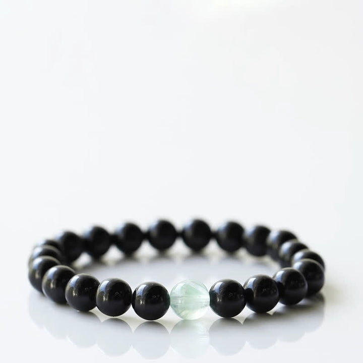 Buddha Stones Black Tourmaline Crystal Zodiac Animal Design Resilience Bracelet - Pig(Wrist Circumference 15–16cm) - image 15