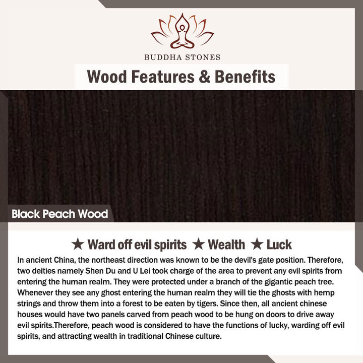 Buddha Stones Linden Wood Lamb Om Mani Padme Hum Plum Bossom Hand-carved Keychains - image 8