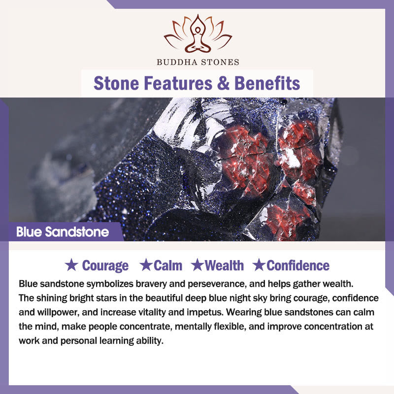 Buddha Stones 3pcs "Find Inner Clarity" Rhodonite Transformation Bracelet Includes Gift Message Card - image 7
