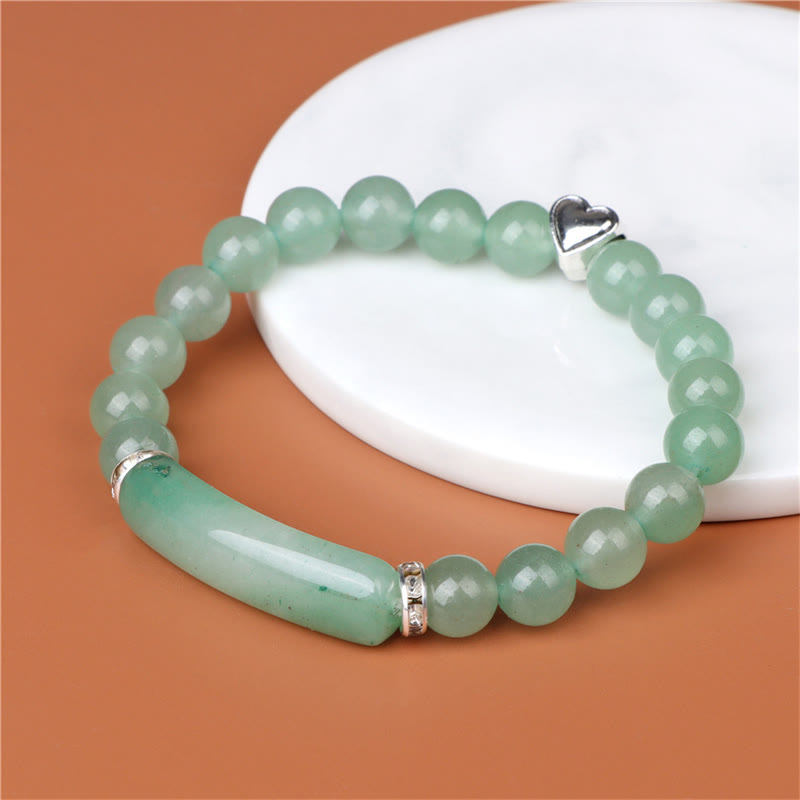 Buddha Stones Amethyst Tiger Eye Lapis Lazuli Green Aventurine Rhodonite Dalmatian Jasper Healing Bracelet - image 11