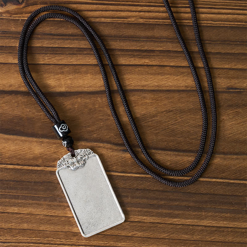 Buddha Stones Copper Animal Head Balance "Peace and Tranquility" Pendant Necklace - image 3